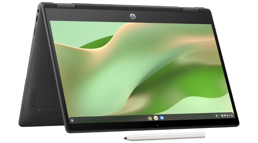 Hp Chromebook has a variety of ports, including 1 USB Type-2.0 port, 1 USB A port, and 1 Headphone jack.