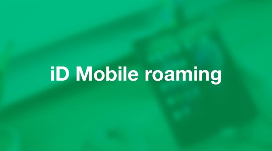 Roaming of iD Mobile