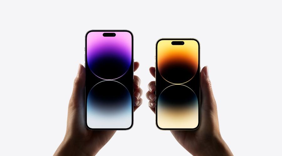The display Apple iPhone 14 Pro Max 2022 to iPhone 14 Plus