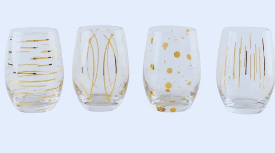 Mikasa Cheers Stemless Wine Glasses