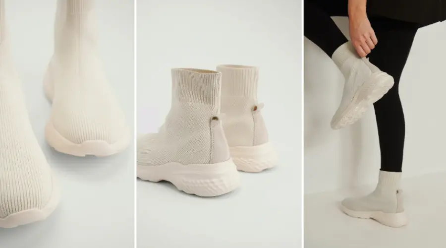 Structured sock trainers