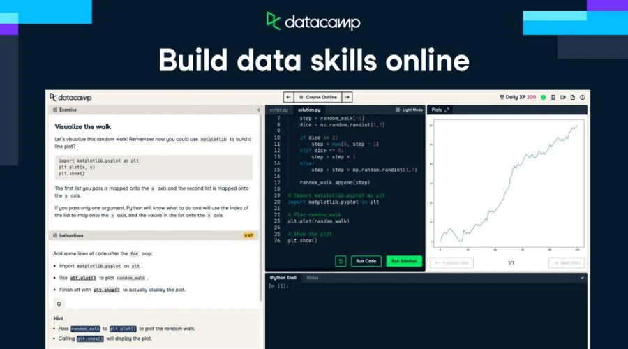 Benefits of taking data science training course by Data camp