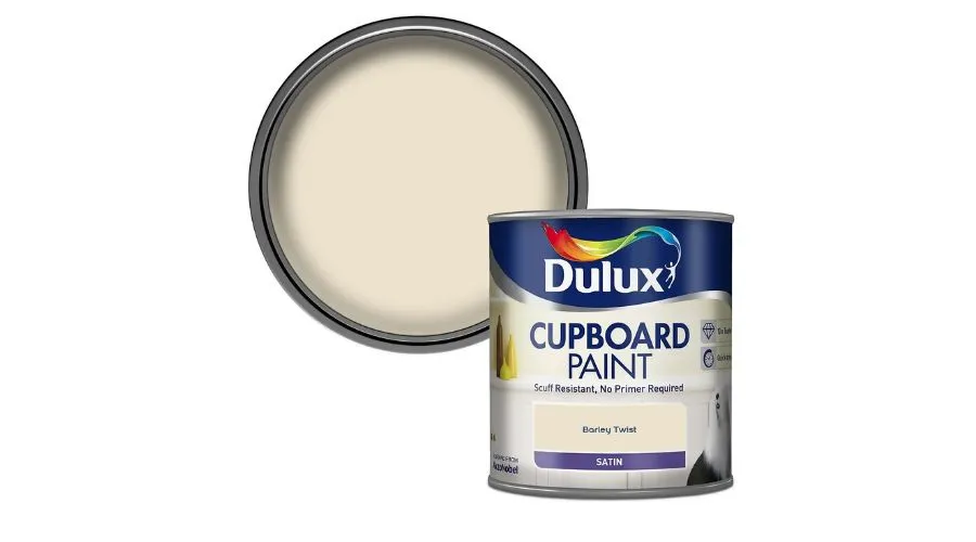Dulux Realife Barley White Cupboard Paint