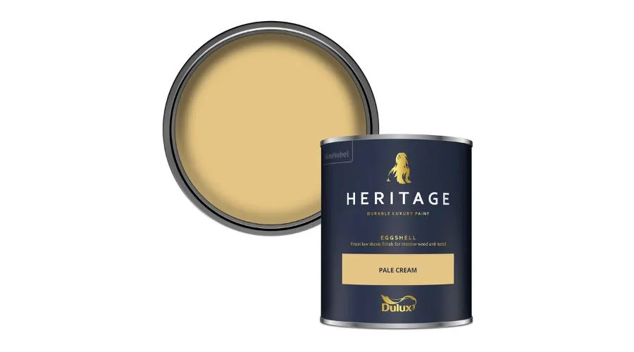 Dulux Heritage Eggshell Paint Pale Cream
