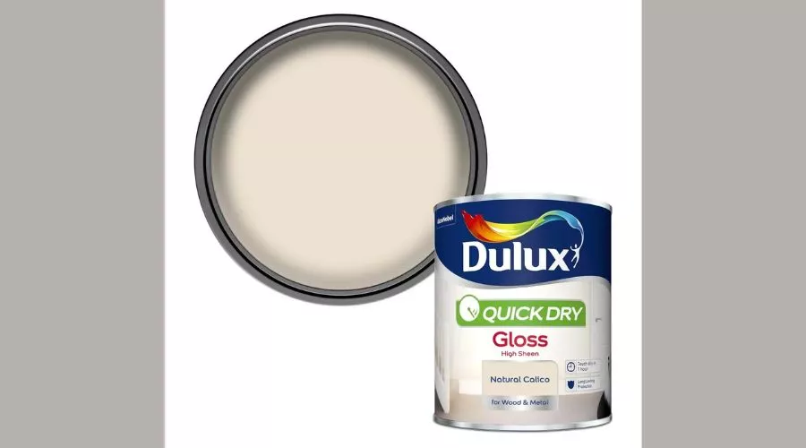 Fast Dry Gloss in Natural Calico by Dulux, 750ml