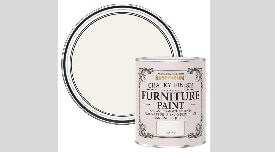 Chalk White 750ml Rust-Oleum Chalky Furniture Paint