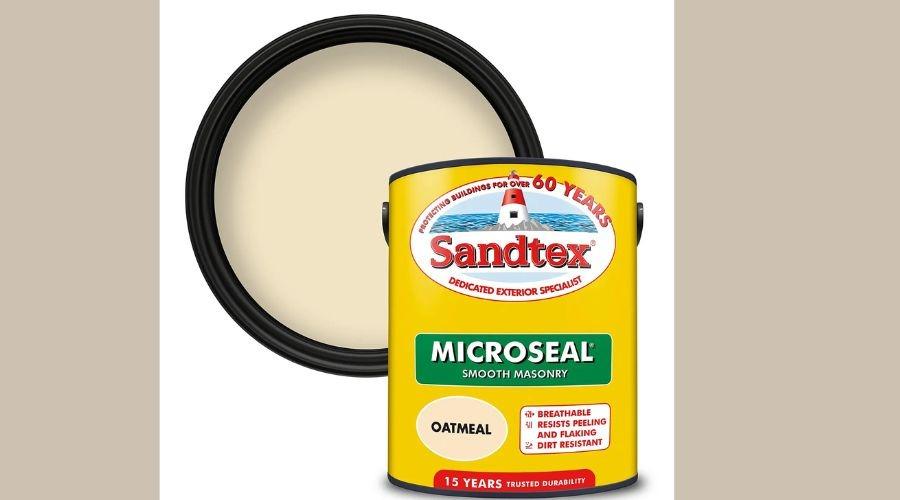 Sandtex Ultra Smooth Masonry Paint Oatmeal - 5l