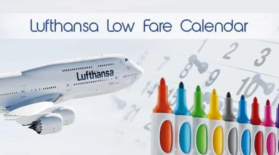Utilize Lufthansa's Fare Calendar