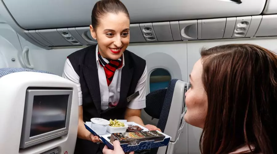 In-flight meals and refreshments