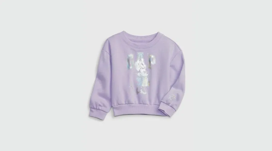 BabyGap | Disney Metallic Minnie Mouse Sweatshirt