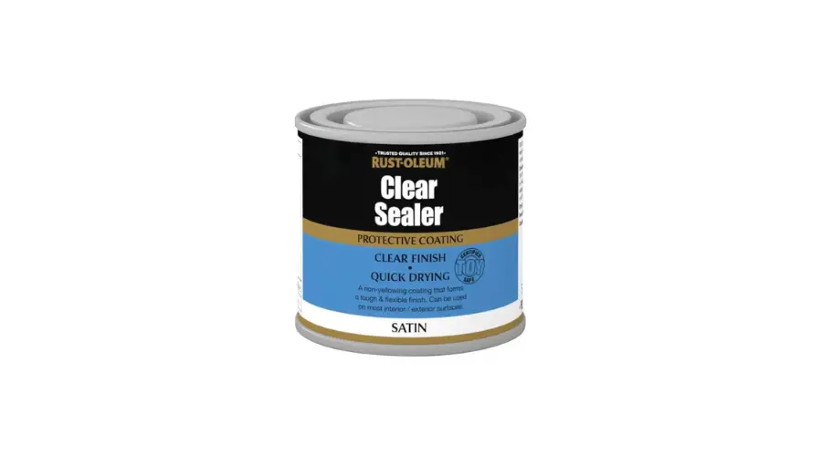 Rust-Oleum Clear Satin Sealer - 125ml