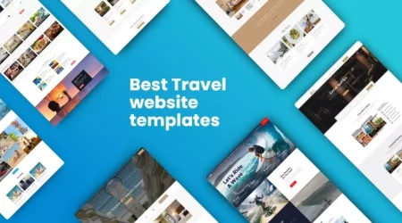 best travel website templates