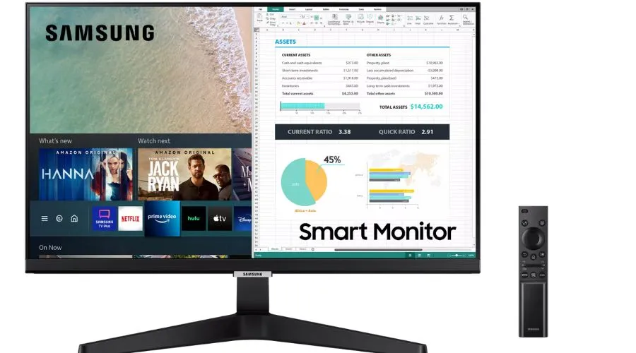 24" M50A Full HD Smart Monitor with Speakers & Remote