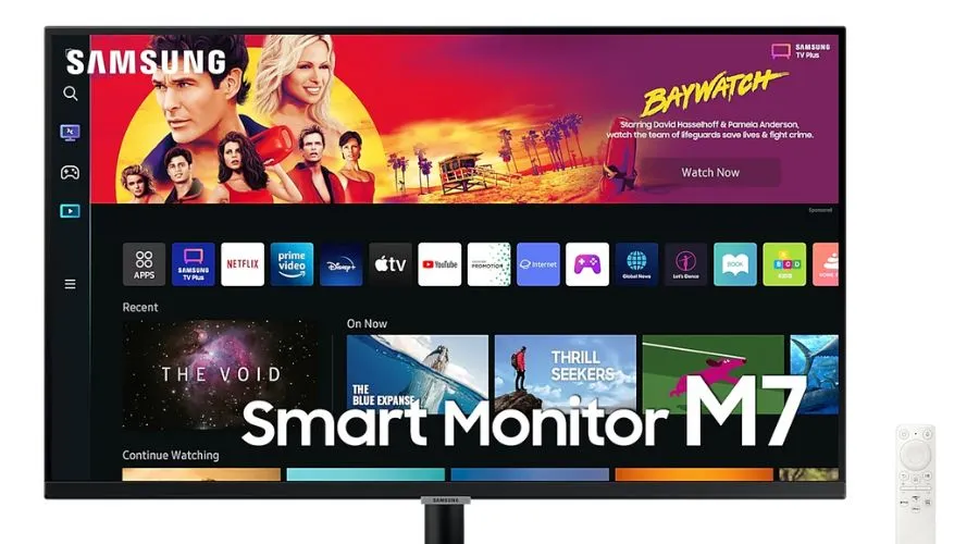 32" M70B UHD, USB-C Smart Monitor with Speakers & Remote