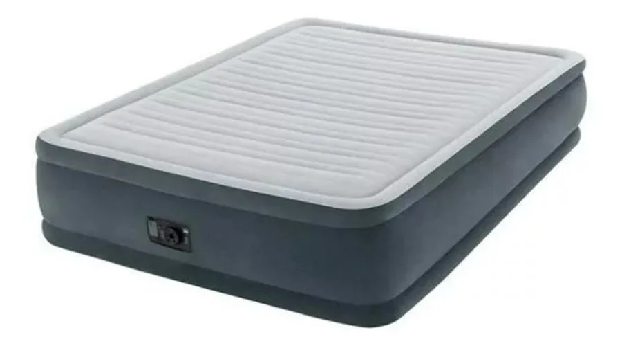 High Raised Queen Size Airbed and Pump