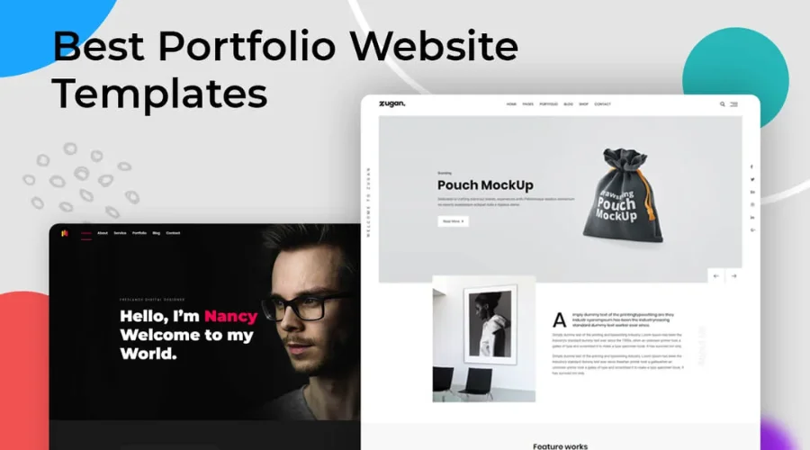 Online portfolio templates | findwyse 
