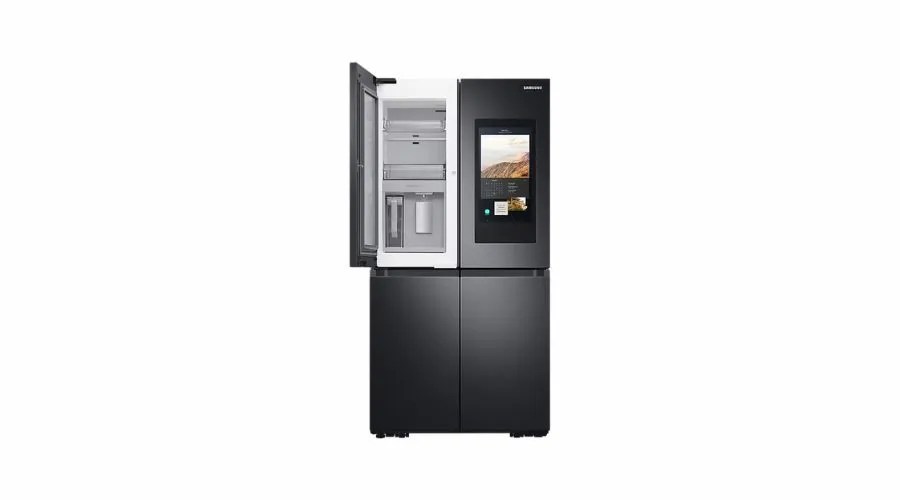 Samsung Family Hub RF65A977FB1EU French Style Fridge Freezer with Beverage Center - Black