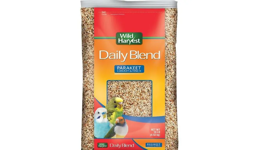 Wild Harvest Daily Parakeet, Canary & Finch Bird Food, 10-lb bag
