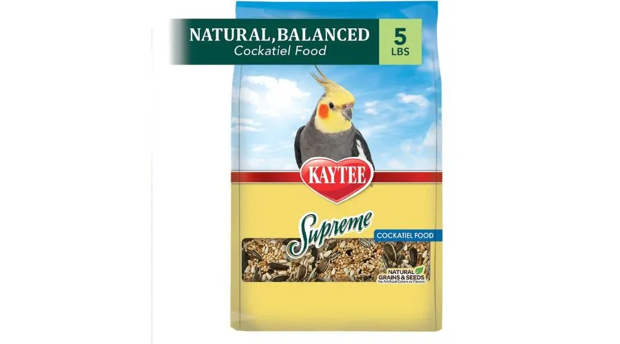 Kaytee Supreme Cockatiel Food, 5-lb bag