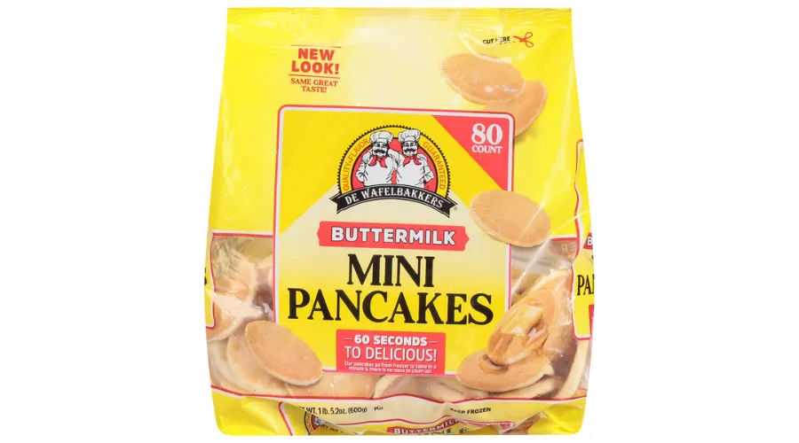 De Wafelbakkers Mini Pancakes Buttermilk