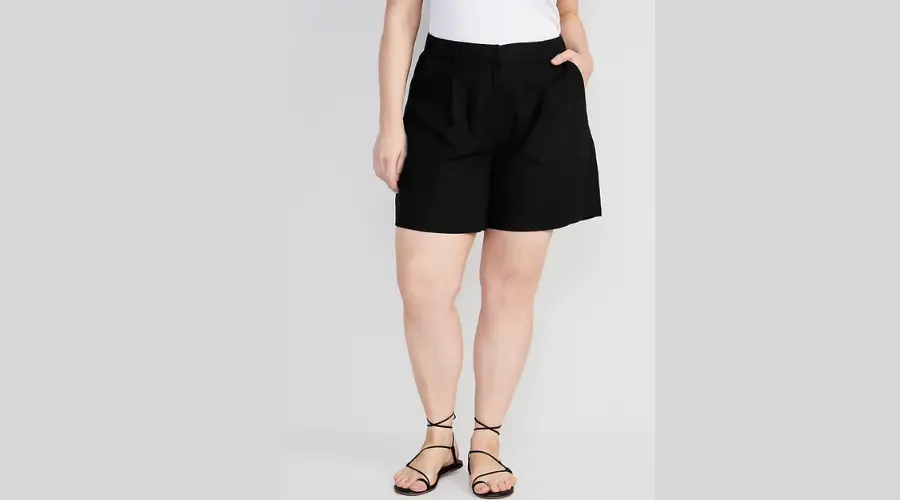 Extra High-Waisted Trouser Shorts for Women | Findwyse