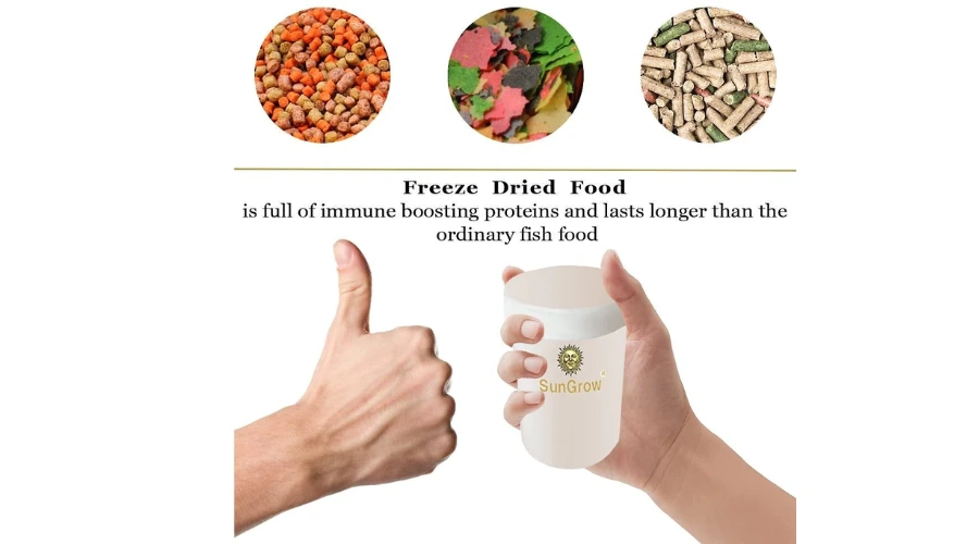 SunGrow Bloodworms Freeze-Dried Betta Fish Food, 0.52-oz jar | Findwyse