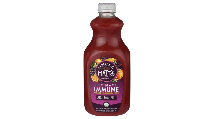 Uncle Matt's Ultimate Immune Juice Beverage Orange Organic