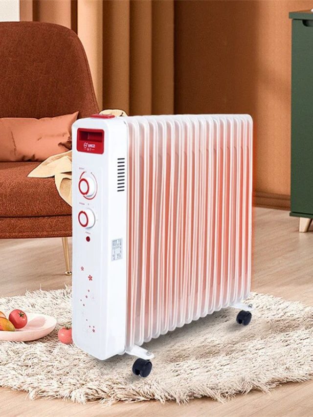 Efficient Warmth Anywhere: Portable Oil Filled Radiator Home Space Heaters