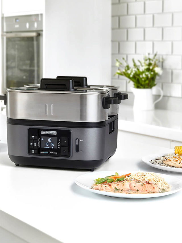 Morphy Richards Intellisteam Electric Steamer – Smart and Versatile Cooking Companion