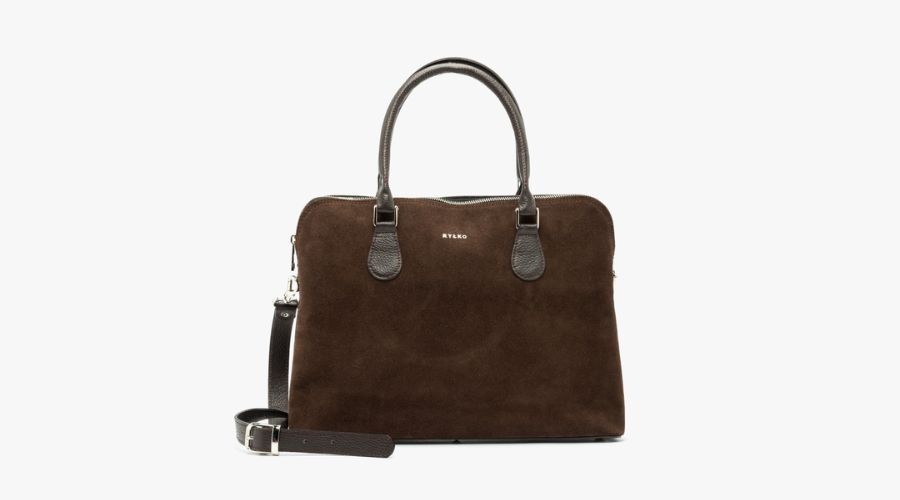 Dark Brown Bag for a Laptop or Tablet