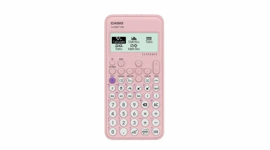 Casio FX-83GT CW Calculator Pink (£18.99)