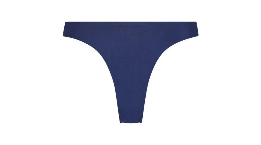 High-cut bikini bottoms Luxury - Blue