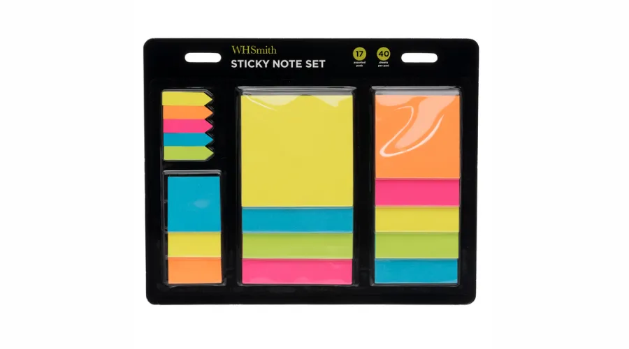 WHSmith Bumper Sticky Note Set