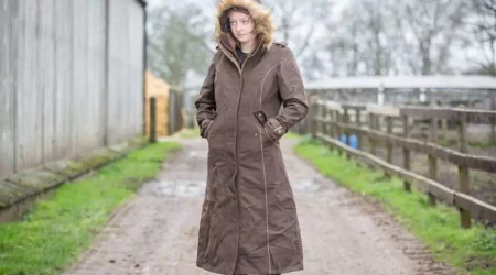 long waterproof coat