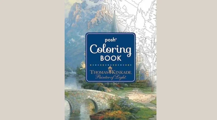 Posh Adult Colouring Book