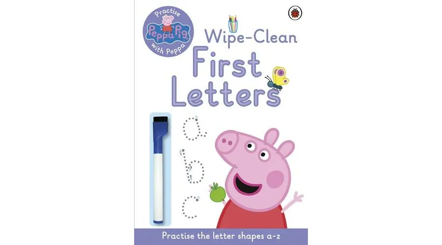 Peppa Pig Practise with Peppa Wipe-Clean First Letters 
