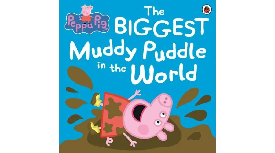 Peppa Pig The Biggest Muddy Puddle in the World Picture Book 