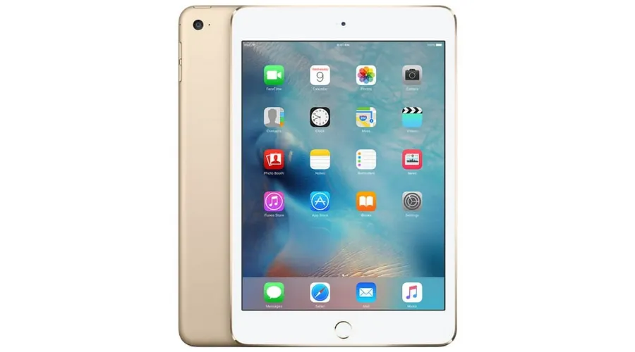 Restored Apple iPad Mini 4 128GB Gold Wi-Fi MK9Q2LLA (Refurbished)