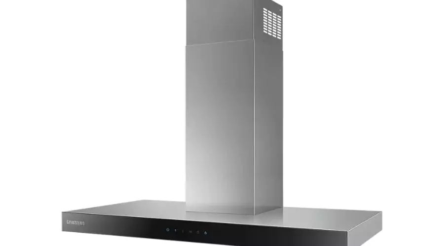 Wall Mount Cooker Hood with Touch Display, 90cm