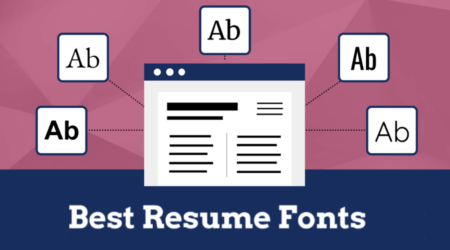 Best Fonts For Resume