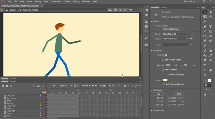 adobe animation software 