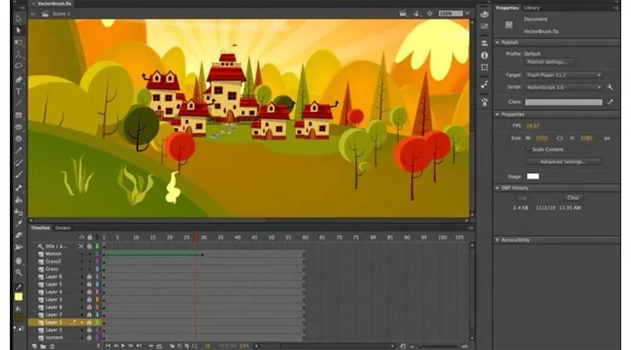 adobe animation software