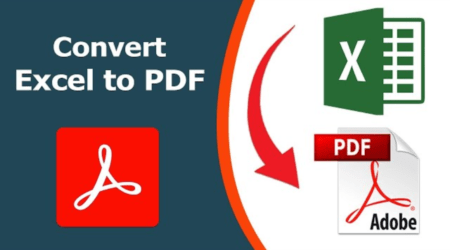 convert excel to pdf