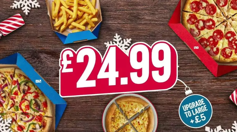 *All Pizza*Large Meal Deal £24.99