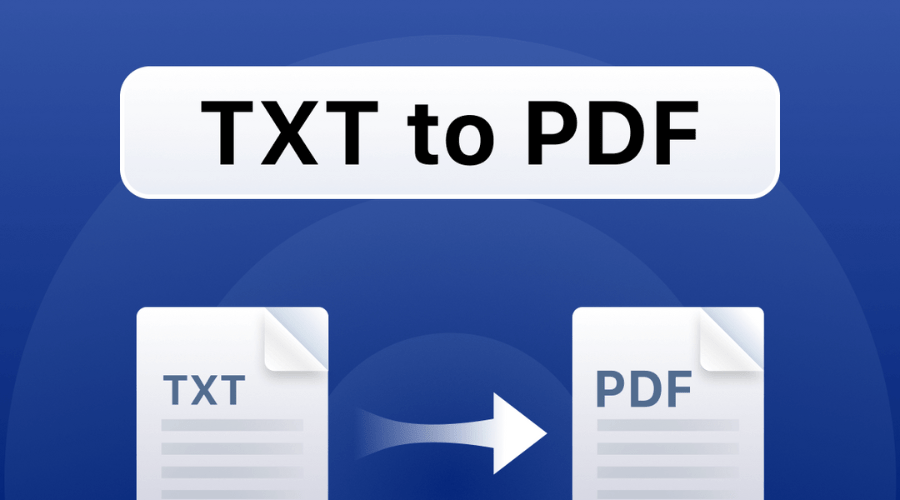 text to pdf