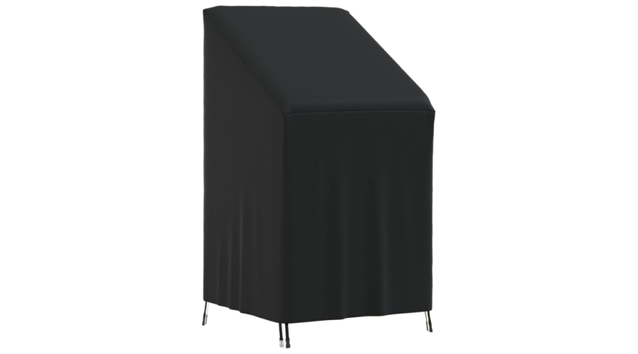 vidaXL Garden Chair Cover Black 70x70x85125 cm 420D Oxford