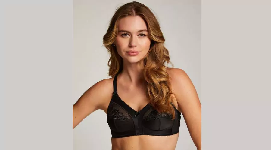 Non-Padded Bra without Underwire Sara - Black 
