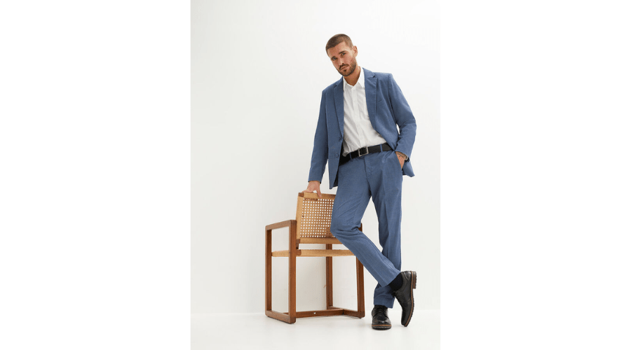 2-Piece Slim Fit Suit: Jacket + Trousers | Findwyse