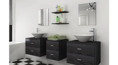 Bathroom Cabinet With A Sink