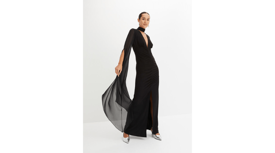 Evening Dress with a Slit | Findwyse